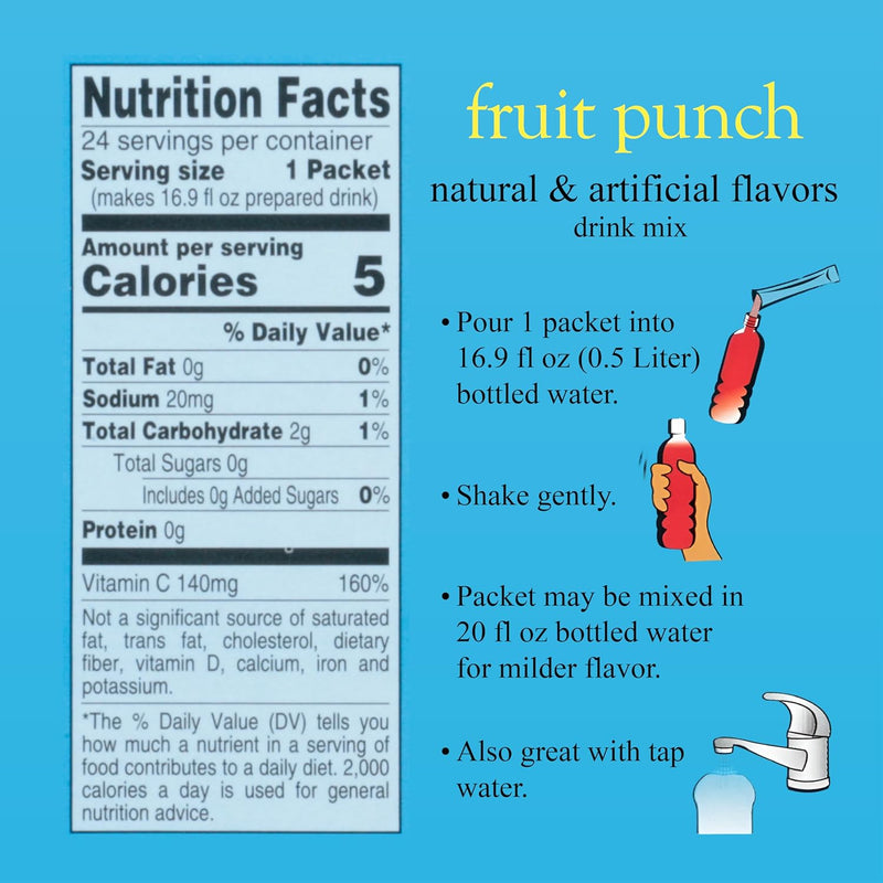 4C Sugar Free Drink Mix Sticks