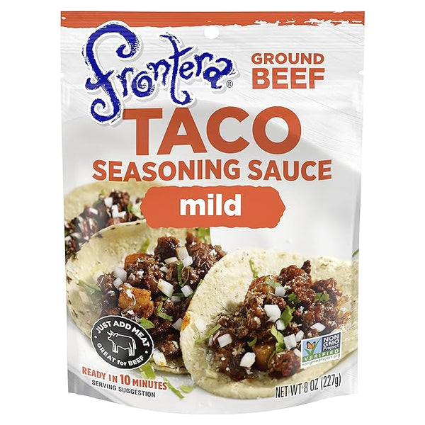 Frontera Taco Seasoning Sauce for Ground Beef 8 oz.