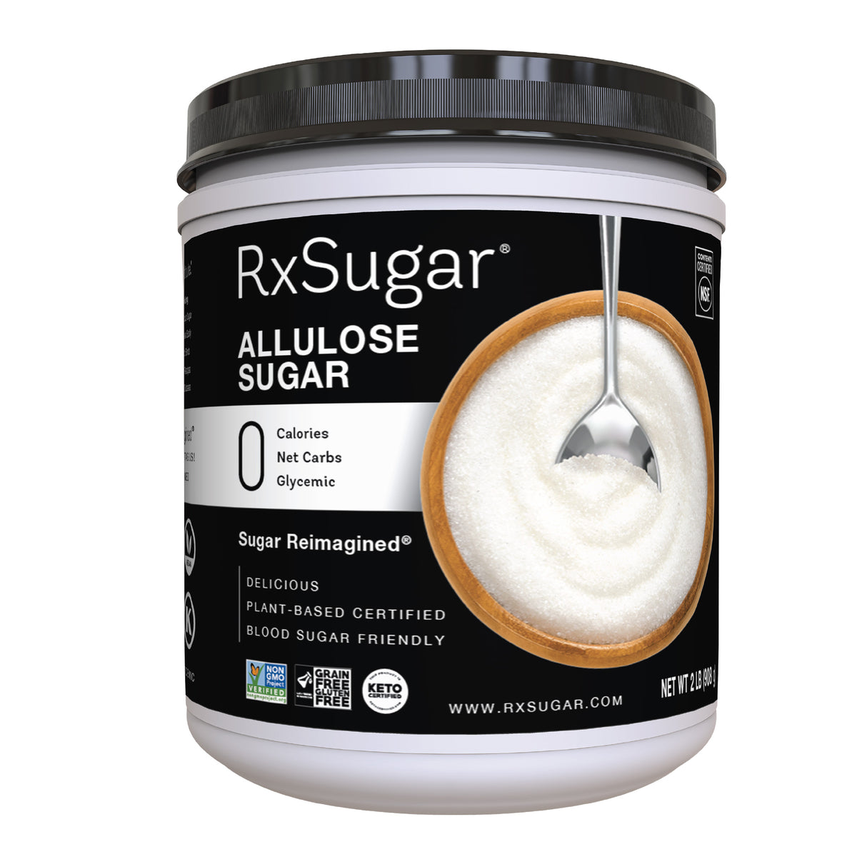 RxSugar Allulose Sugar Canister by RxSugar - Exclusive Offer at