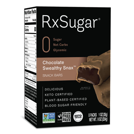 RxSugar Délices Minceur - Chocolat / Paquet de 8