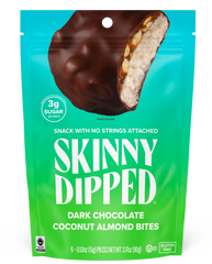 SkinnyDipped Bites - Dark Chocolate Coconut Almond