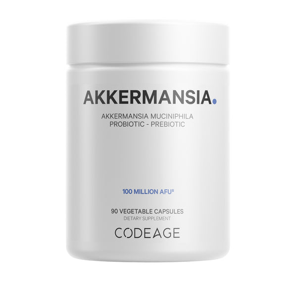 Codeage Akkermansia - Probiotic & Prebiotic 100 Million AFUs