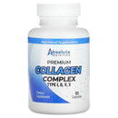 Absolute Nutrition Premium Collagen Complex Type I, II, V and X 60 Count