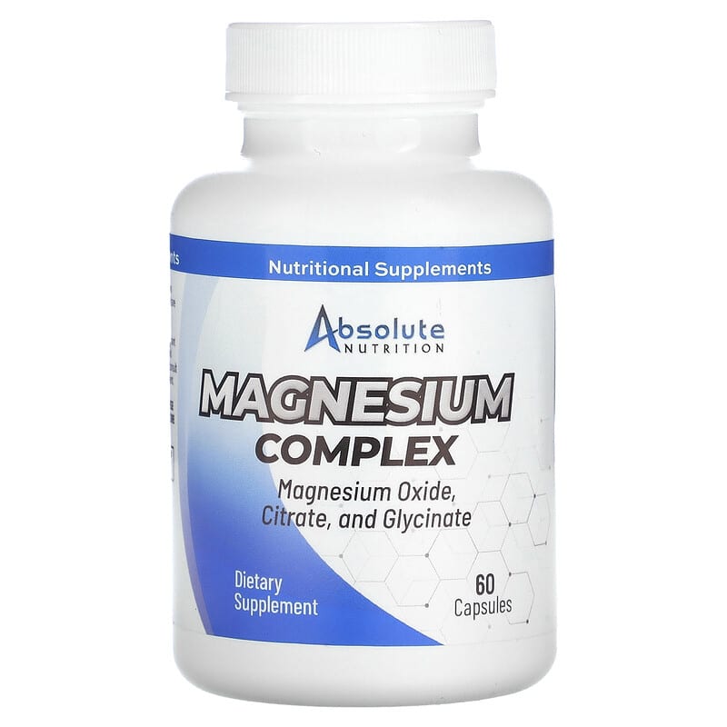 Absolute Nutrition Magnesium Complex 60 Count