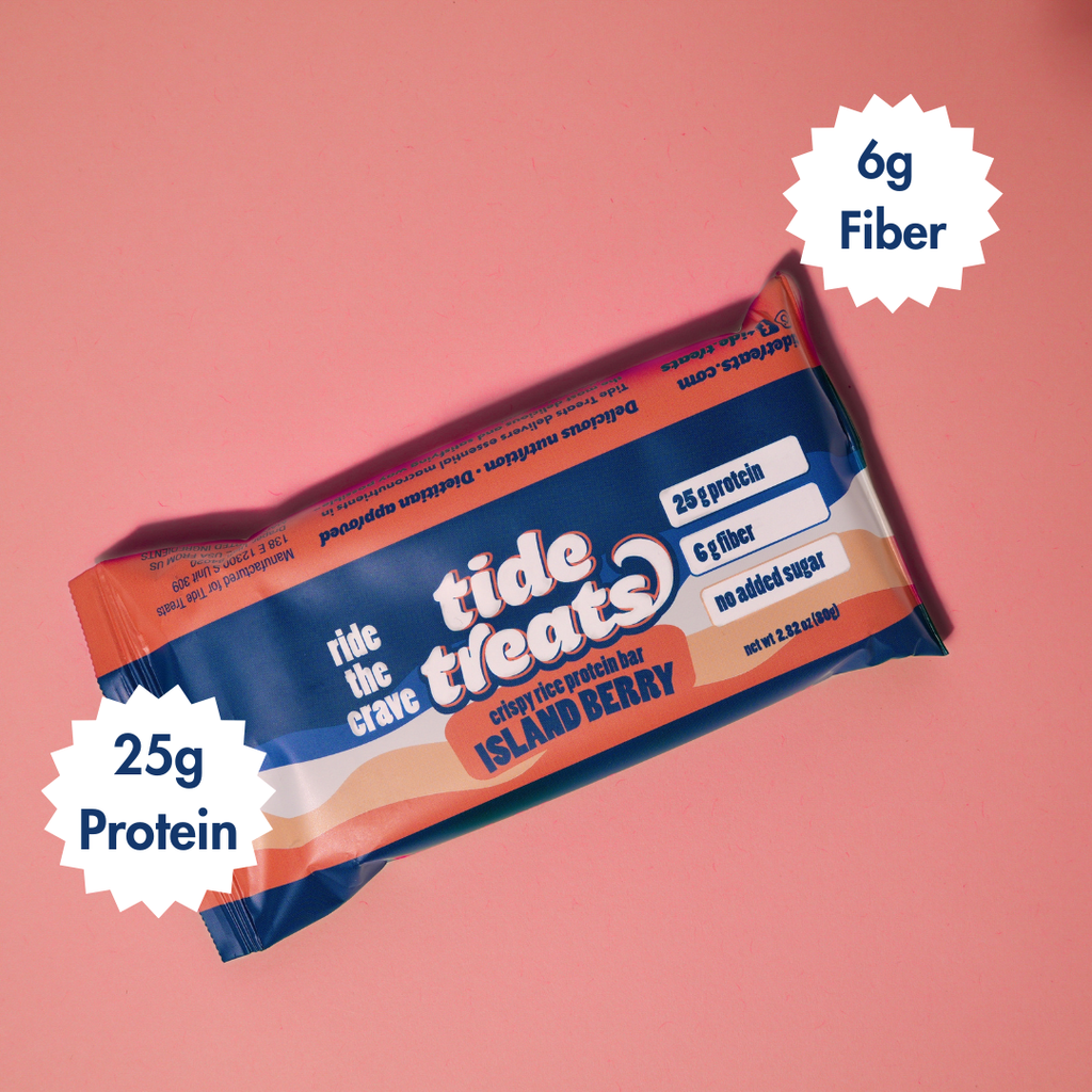 Tide Rice Tide Treats Crispy Rice Protein Bars