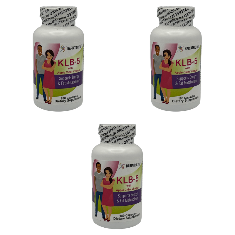 KLB-5 with Apple Cider Vinegar Natural Weight Loss Enhancer by BariatricPal