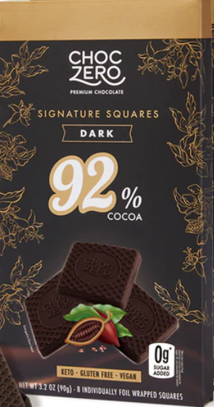 ChocZero Chocolate Squares by ChocZero | Netrition