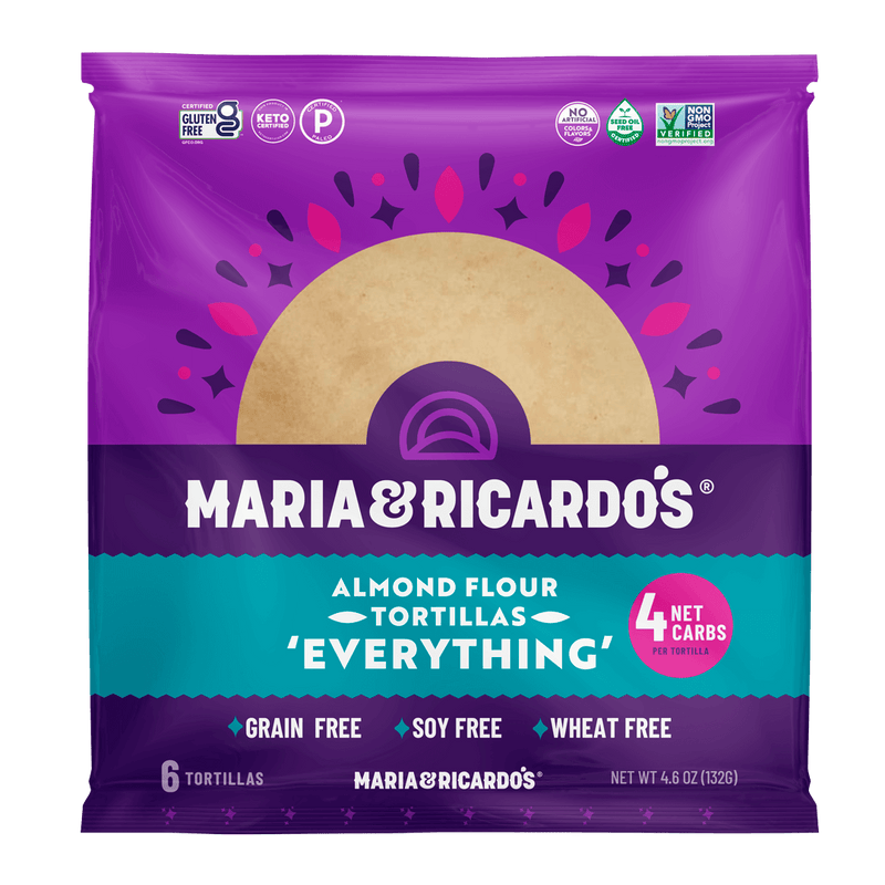 Maria and Ricardo's Almond Flour Keto Tortillas