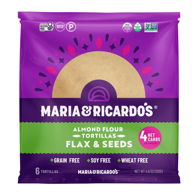 Maria and Ricardo's Almond Flour Keto Tortillas