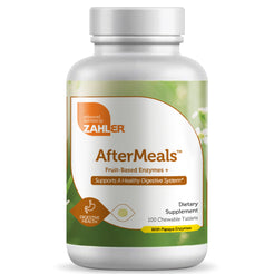 AfterMeals Chewable Kosher Tablets with Papaya Enzymes by Zahler - Supports A Healthy Digestive System