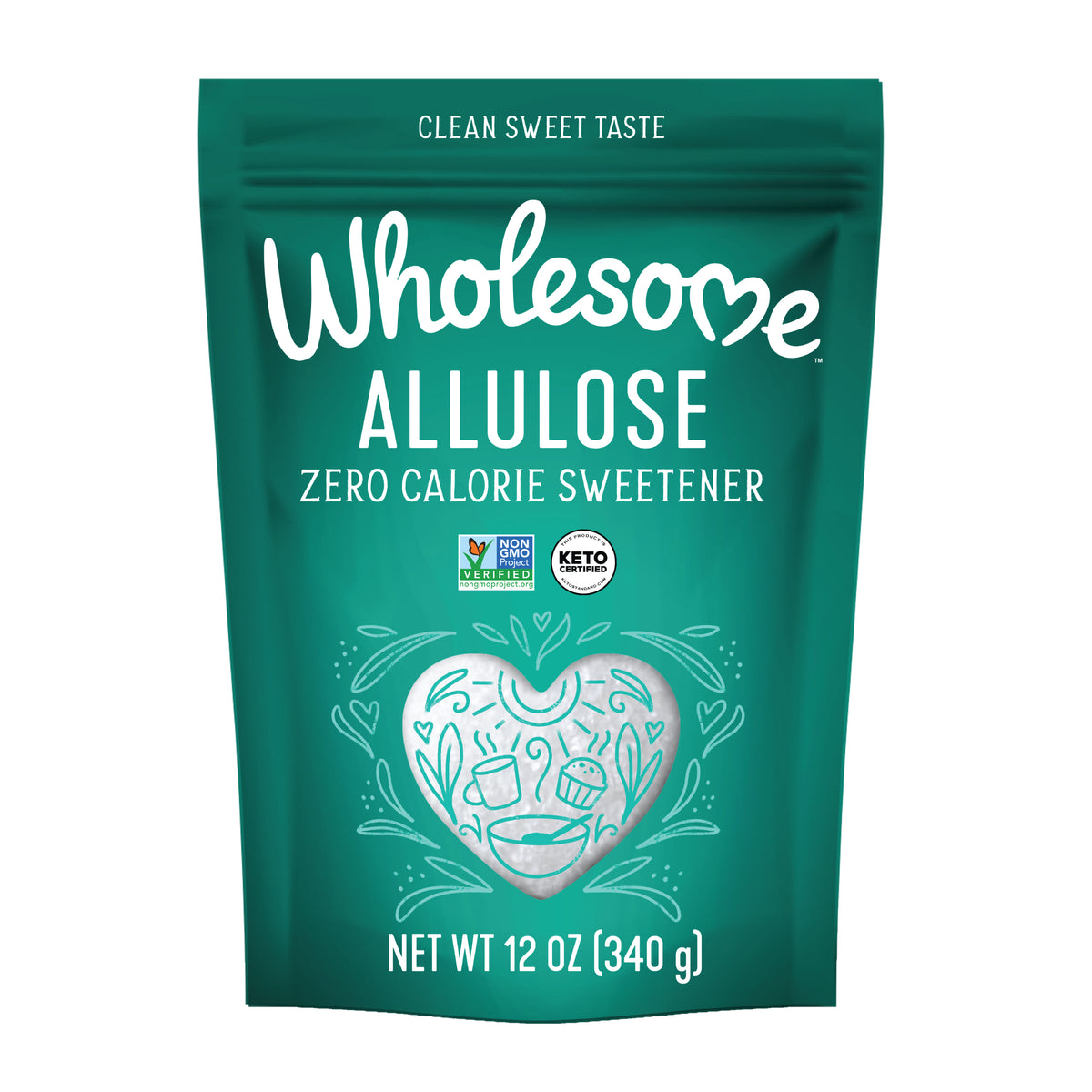 Wholesome Sweeteners Allulose Granulated Sweetener 12 oz by Wholesome Sweeteners - Exclusive Offer at $8.39 on Netrition Wholesome Sweeteners Allulose Granulated Sweetener 12 oz by Wholesome Sweeteners - Exclusive Offer at $8.39 on Netrition