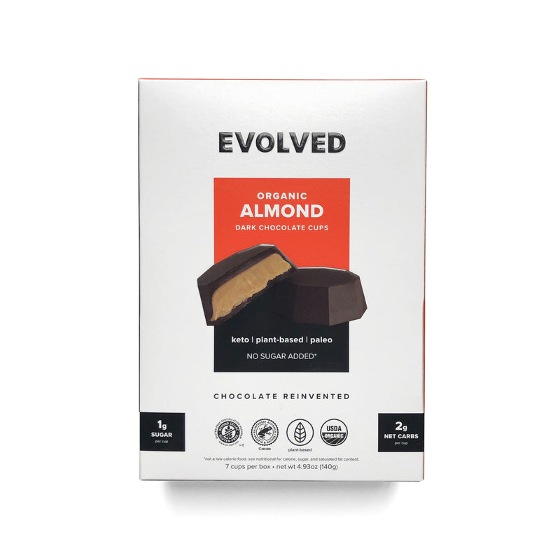Evolved Almond Butter Keto Cups - 4.93 oz