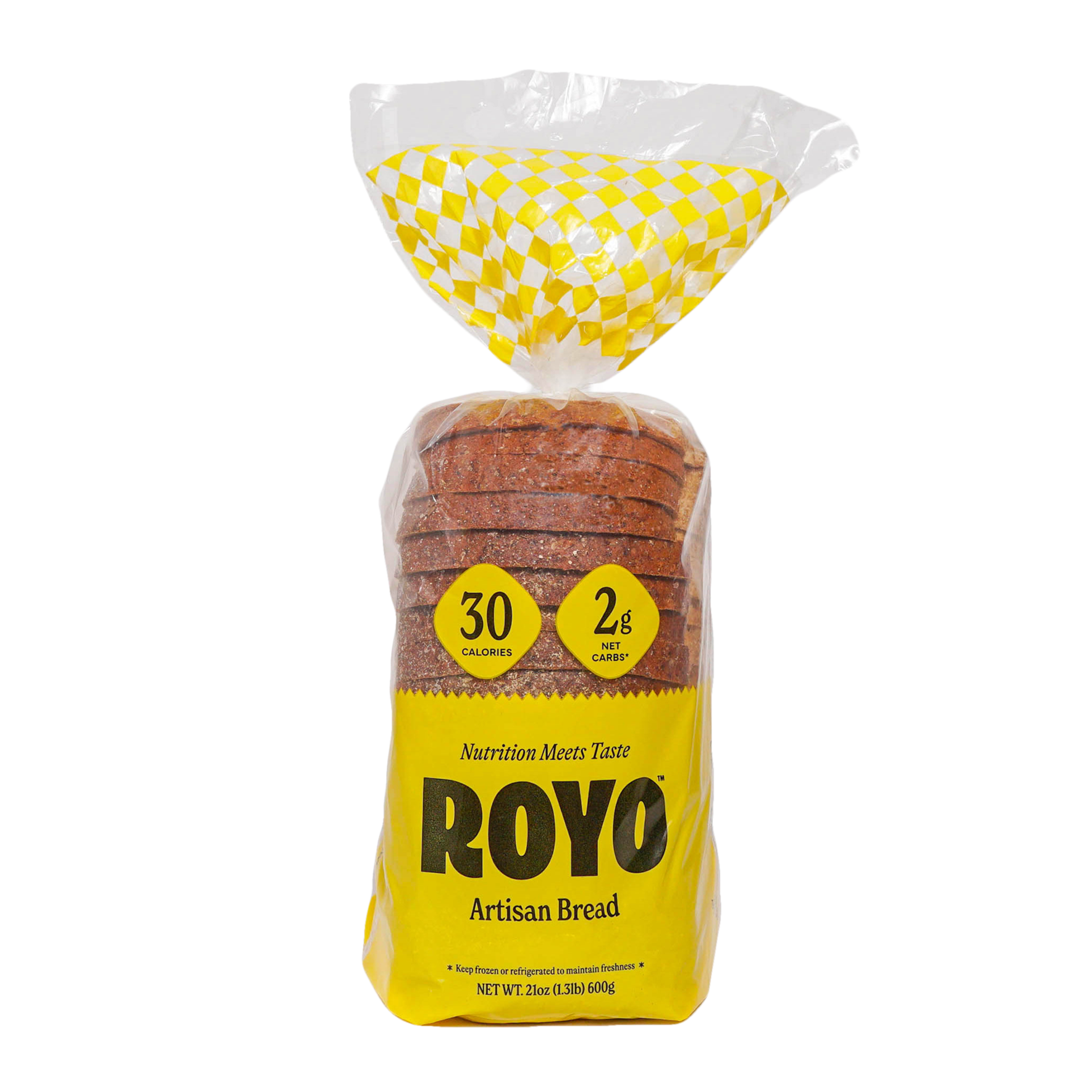 Royo Bread Co Low Carb Artisan Bread 21 oz loaf