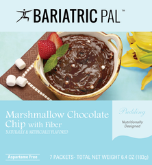 BariatricPal 15g Protein Pudding - Marshmallow Chocolate Chip with Fiber