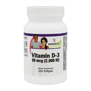 Vitamin D-3 50mcg (2,000 IU) - Easy Swallow Vegetarian Softgels by BariatricPal - High-quality Vitamin D