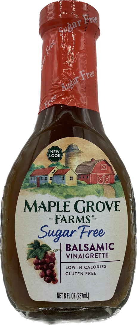 Aderezo para Ensalada Sin Azúcar Maple Grove Farms - 8 onzas líquidas / Vinagreta balsámica