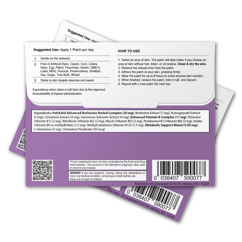 where do i put my glp 1 patch GLP-1 Support Patch Pack by PatchAid by PatchAid