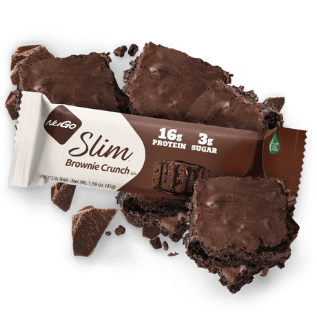 Barres NuGo Slim - Brownie croustillant / Une seule barre