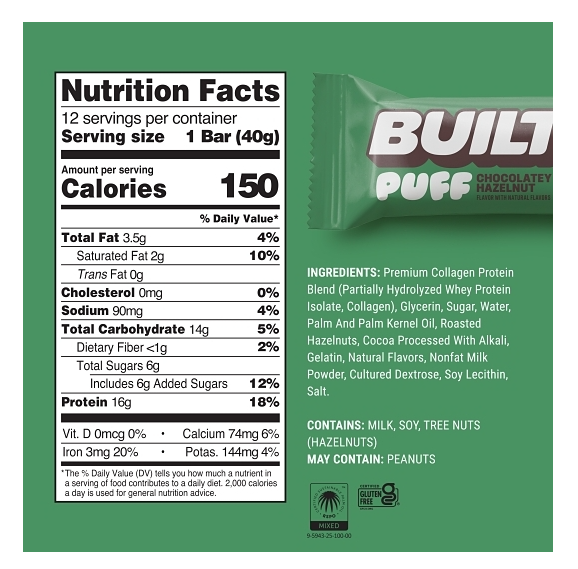 Built Bar Protein Puffs