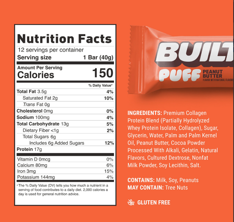 Built Bar Protein Puffs