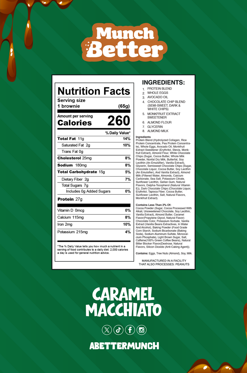 Munch Better Protein Brownies