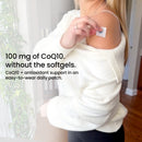 PatchAid CoQ10 Plus Patches with CoQ10, astaxanthin, resveratrol and other antioxidants. 
