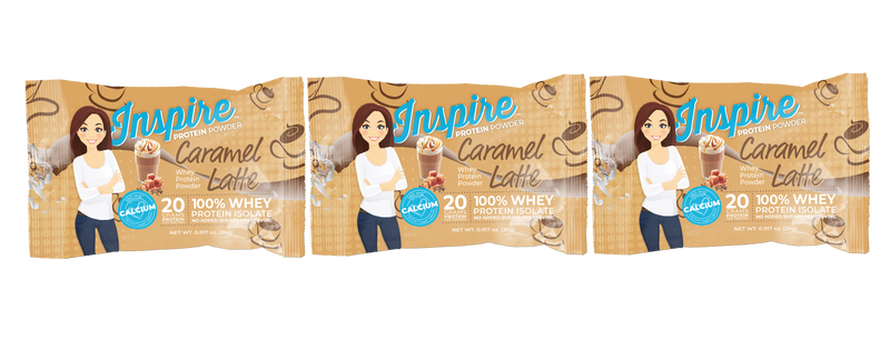 Inspire Caramel Latte Protein Powder by Bariatric Eating