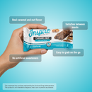 Inspire Caramel Nut Protein Bar with 12 grams of protein.