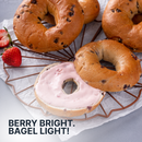 Gluten Free Lemon Blueberry Carbonaut Bagels