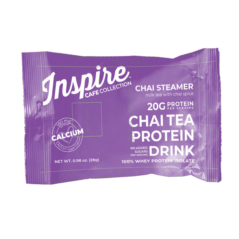 Inspire Chai Steamer Protein Powder by Bariatric Eating