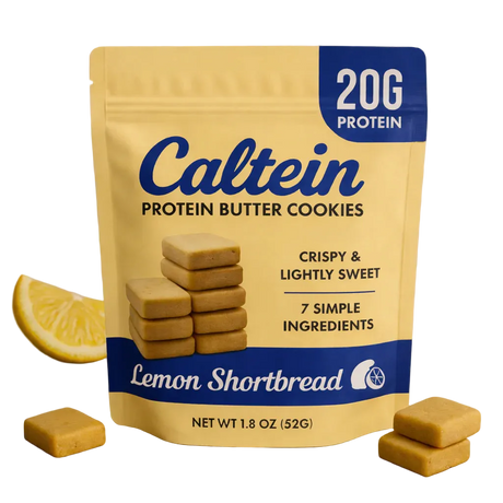 Caltein Protein Butter Cookies - Lemon Shortbread