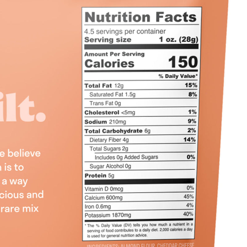 Almond Flour Crackers by Real Phat Foods (4.5 oz)