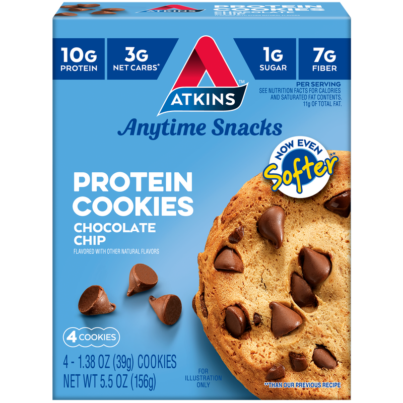 Atkins Nutritionals Snack Protein Cookies (4 cookies)