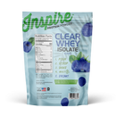 Inspire Gluten Free Clear Whey Protein Powder by Bariatric Eating - Blue Razz