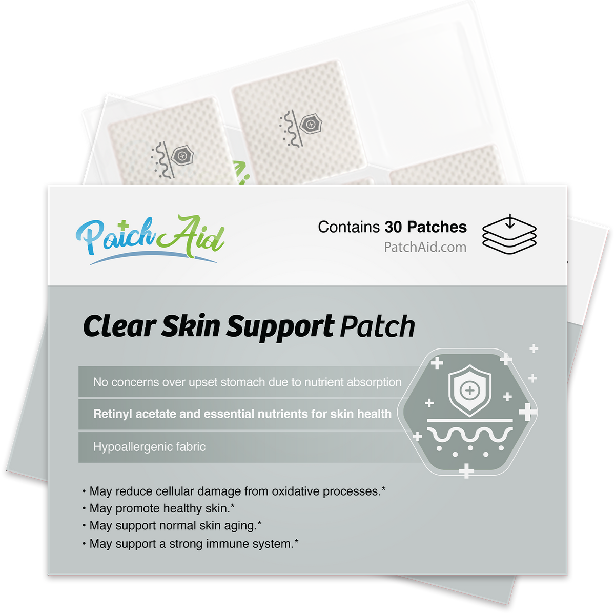 Clear Skin Support Patch by PatchAid by PatchAid - Exclusive Offer at  $24.95 on Netrition