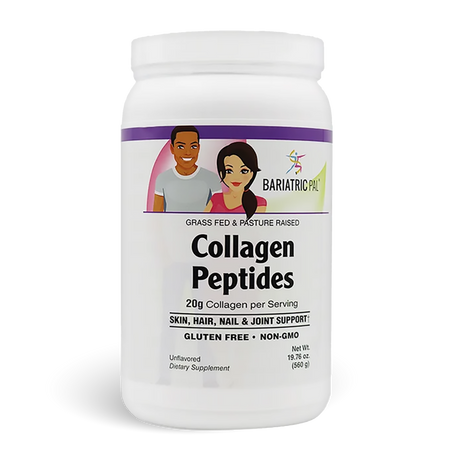 BariatricPal Collagen Peptides – Unflavored, 20 g Collagen per Serving