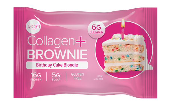 #Flavor_Birthday Cake Blondie #Size_One Brownie