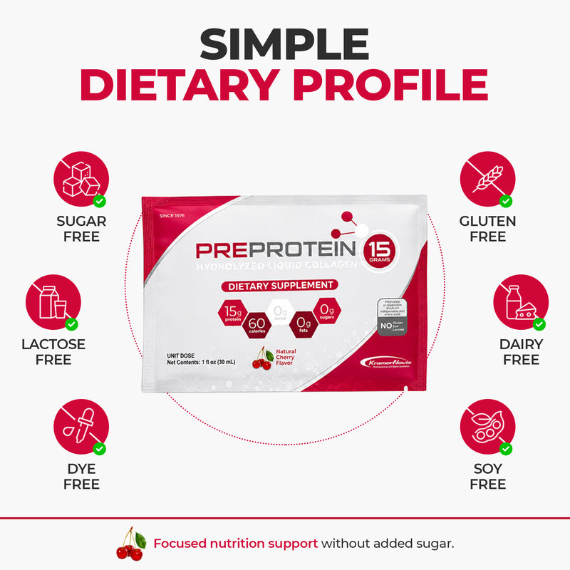 Pre-protein®15 Liquid Predigested Protein - Cherry