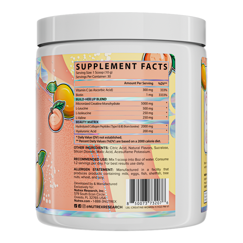 Nutrex Creatine for Women + Booty & Beauty, 30 servings