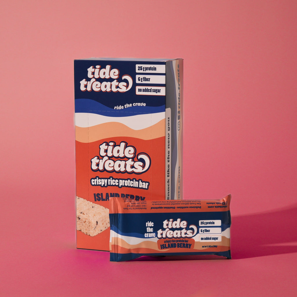 Tide Rice Tide Treats Crispy Rice Protein Bars