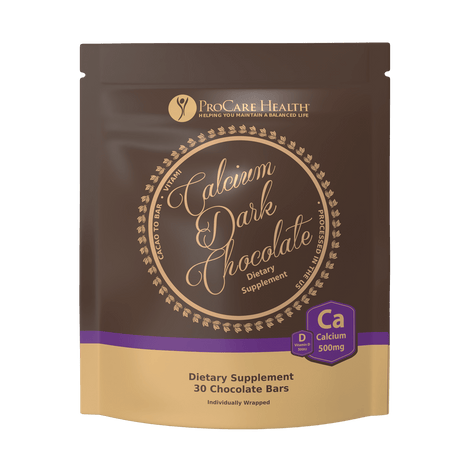 Barres de Calcium ProCare Health au Chocolat Noir