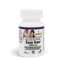 Bottle of BariatricPal Easy Iron with Ferrochel, a highly absorbable iron supplement designed to be gentle on the stomach. Contains 90 vegetarian capsules.