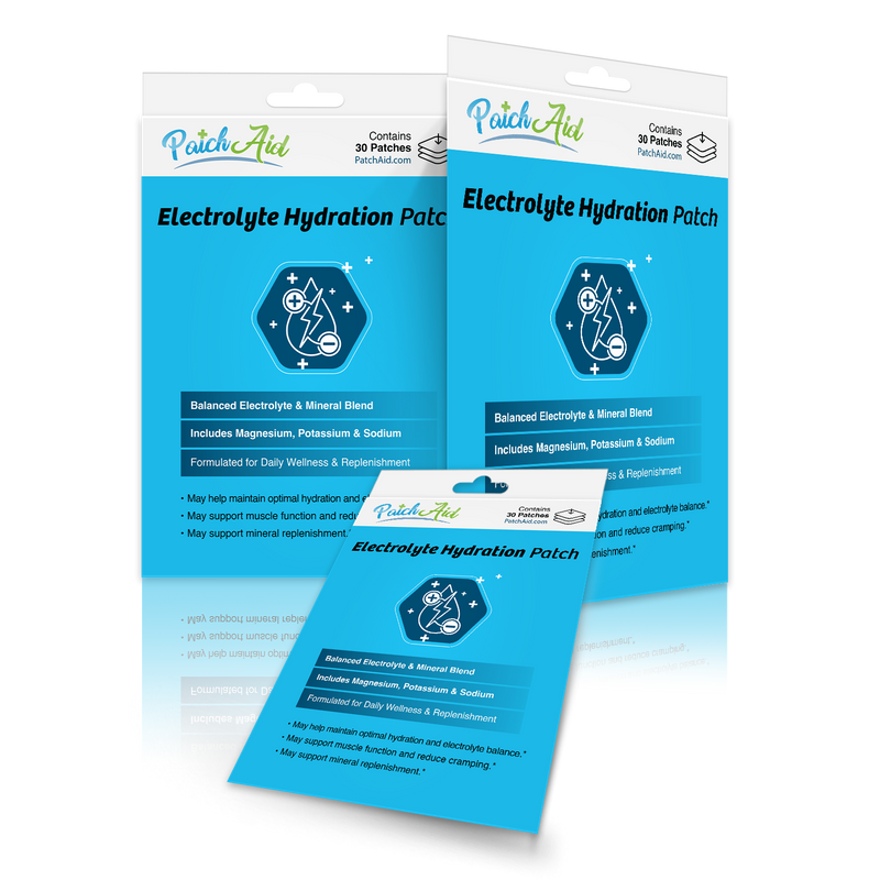 Electrolyte Hydration Patch by PatchAid