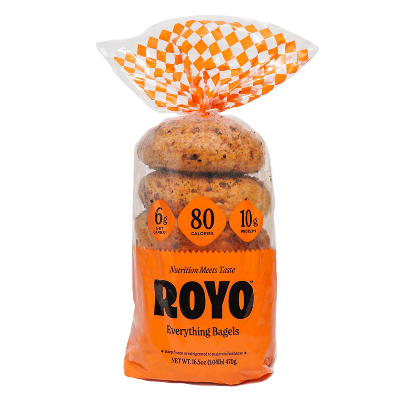 Royo Bread Co Low Carb New York Bagels