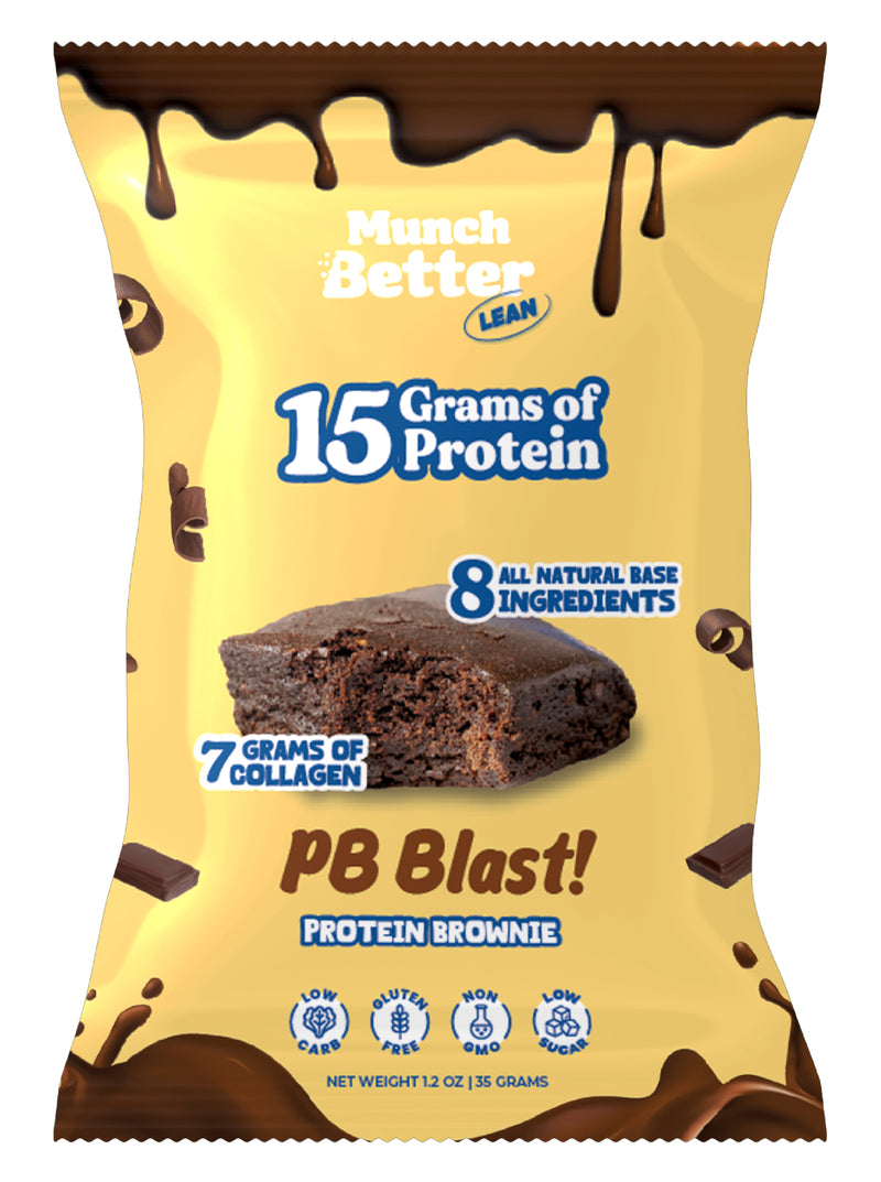 Munch Better Protein Brownies