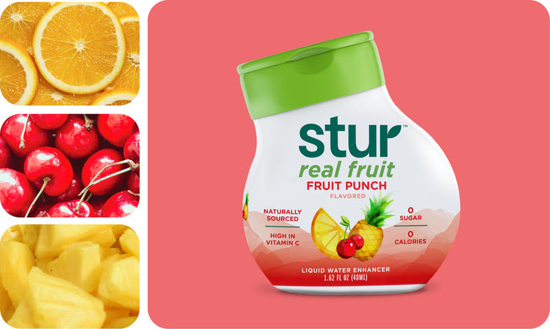 Stur Stevia Sweetened Water Enhancer