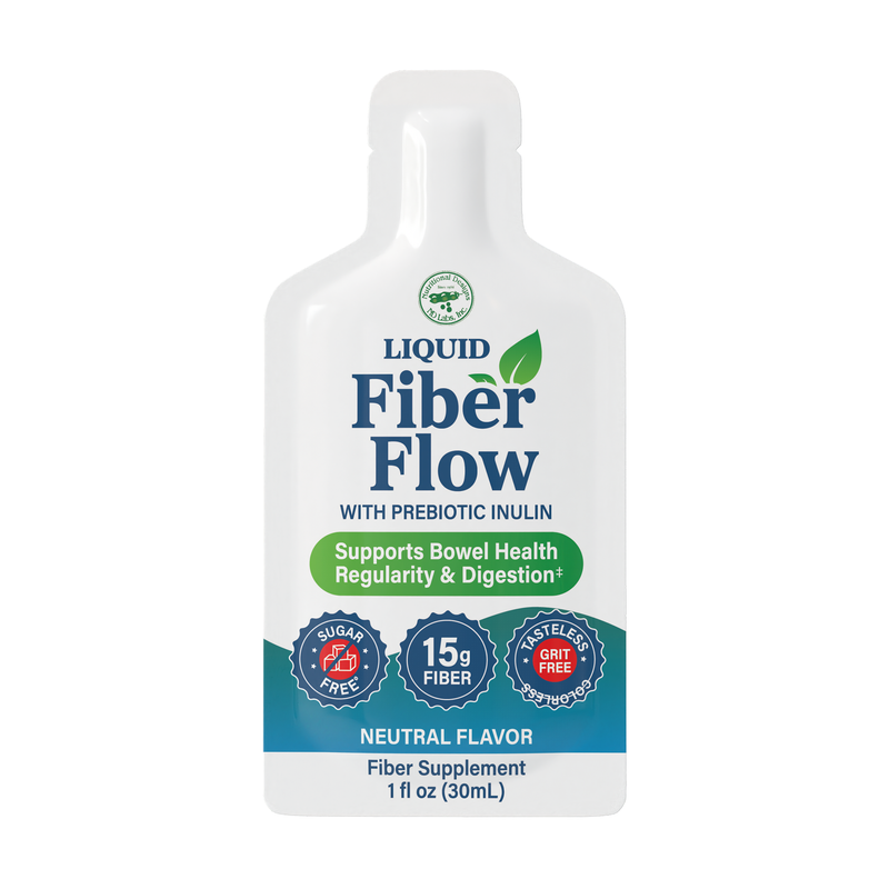 Liquid Fiber Flow® Liquid Fiber Supplement 1oz Packets by Nutritional