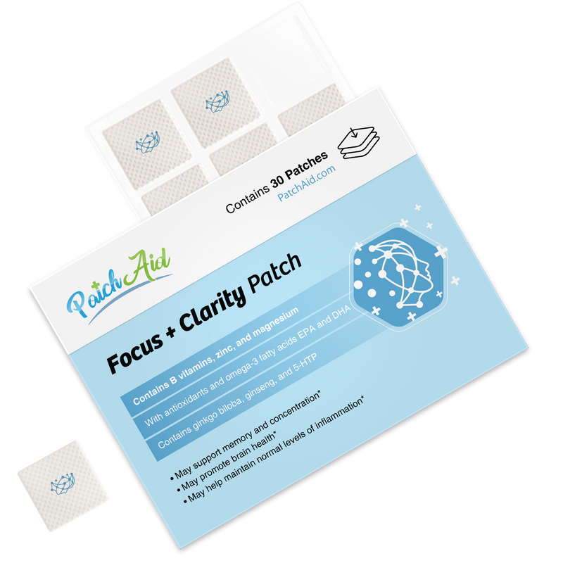 Focus and Clarity Vitamin Patch by PatchAid