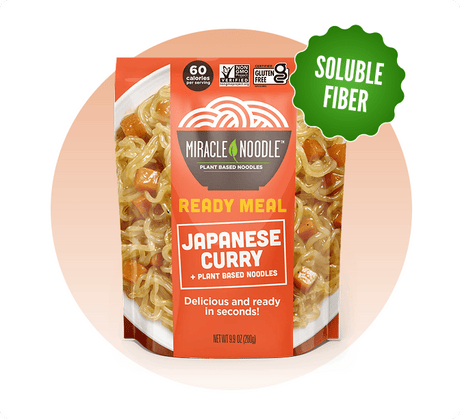 Comida lista para consumir de fideos shirataki Miracle Noodle - Fideos con Curry Japonés (9.9 oz)