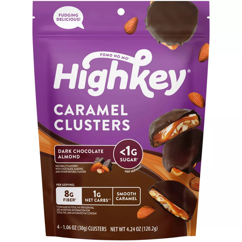 HighKey Snacks Caramel Clusters